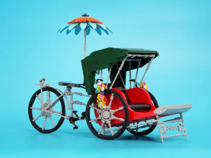 Penang’s Iconic Backward Trishaw Gets a Brilliant LEGO Makeover