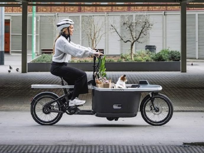 Electric Cargo Bike TARRAN T1 Pro Makes Family Rides and Shopping a Breeze