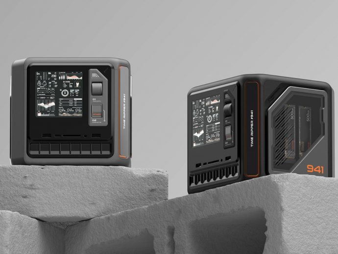 Gaming mini PC concept brings cyberpunk look to 3A PC gaming