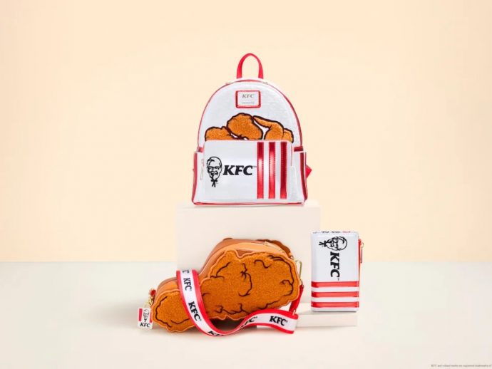 KFC-themed bags are the fried chicken merch of your dreams