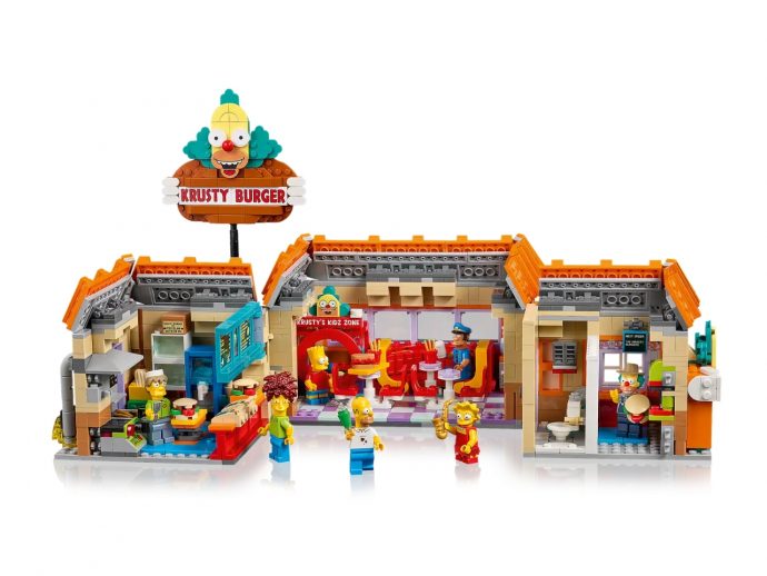 LEGO cooks up “delicious” Simpsons Krusty Burger build