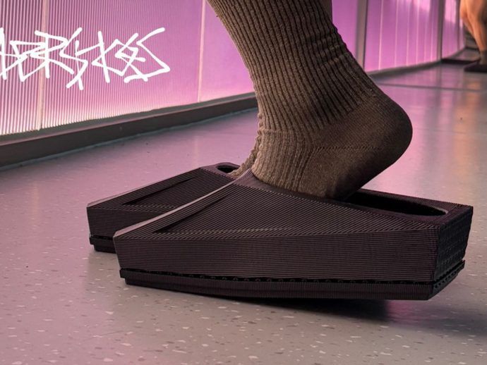 Shoe concept brings Cybertruck aesthetics to your feet