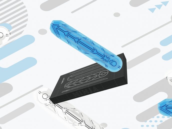 Snowboard-Inspired Ninja Jumping Ruler Adds Tricks to Your Desk