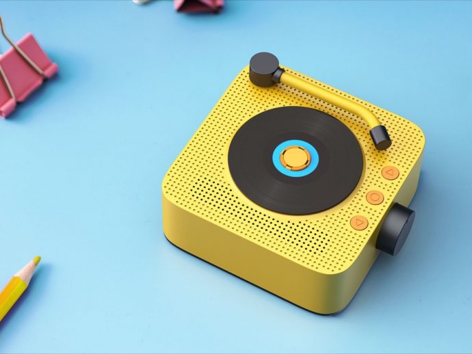 A Retro-Inspired Audio Device Redefining Storytime for Modern Kids
