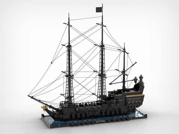 This 4,590-brick Black Pearl looks vastly better than the original 2011 LEGO set