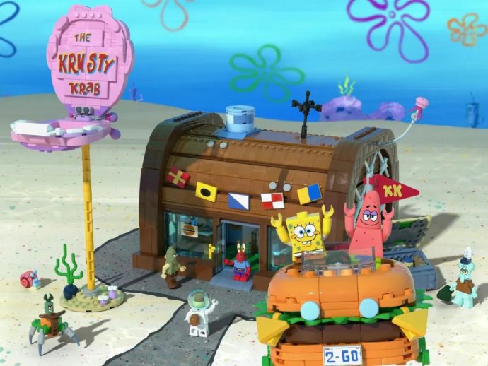 This LEGO SpongeBob – Krusty Krab Set Is Every 2000s Kid’s Dream Come True