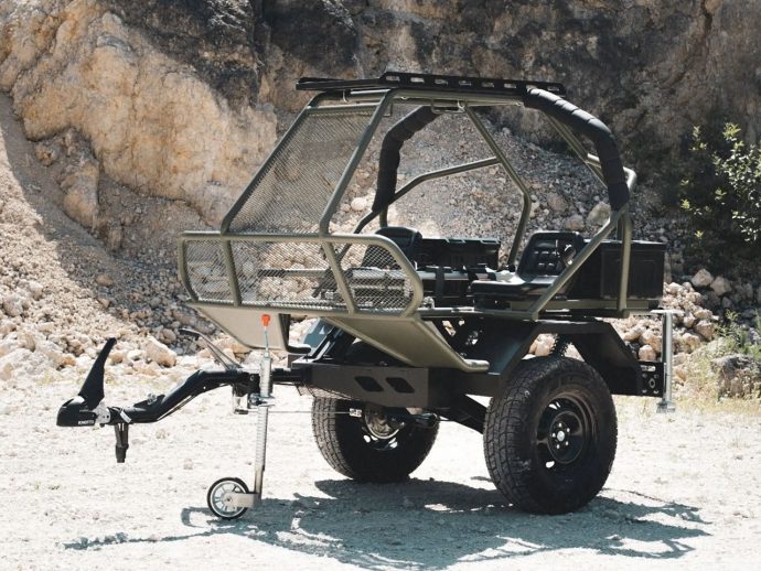 Do Orffo transforms medvac passenger vehicle to fully-fledged off-road camper trailer