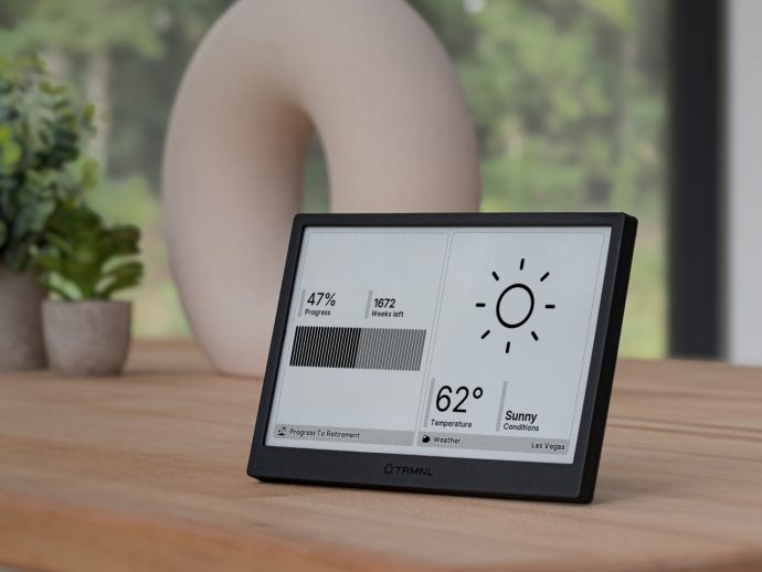 Experience Effortless Focus and Clarity With the TRMNL E Ink Smart Display