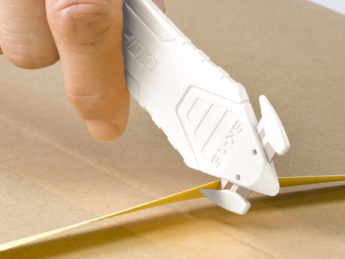 Hammerhead Shark-shaped OLFA Kaikoan Box Cutter Brings Sharky Safety to Your Desk
