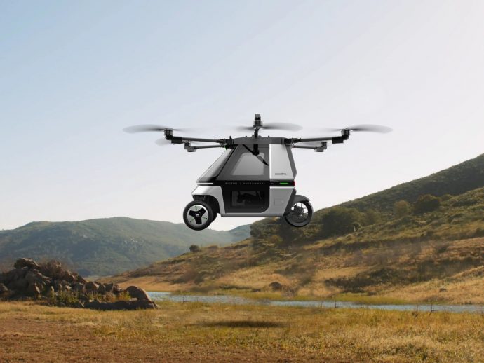 Kuickwheel Skyrider X6 Is the Flying Motorcycle Turning Sci-Fi Into Reality