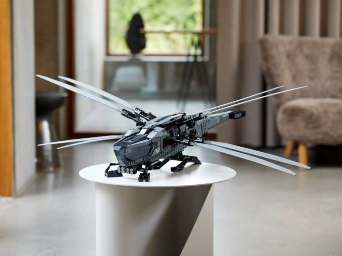 LEGO® Icons Dune Atreides Royal Ornithopter brings iconic aircraft to your desk