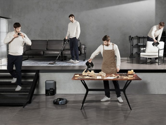 MACH E20 lets you switch between robot vacuum to cordless stick version