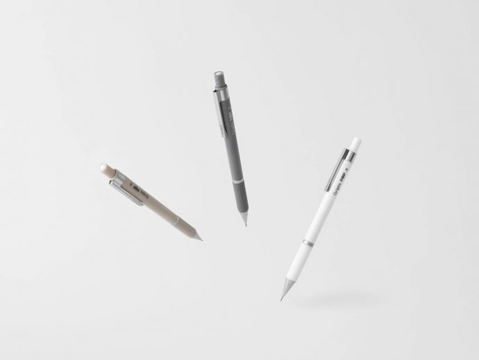 Minimalist mechanical pencil concept brings sustainable writing to the table