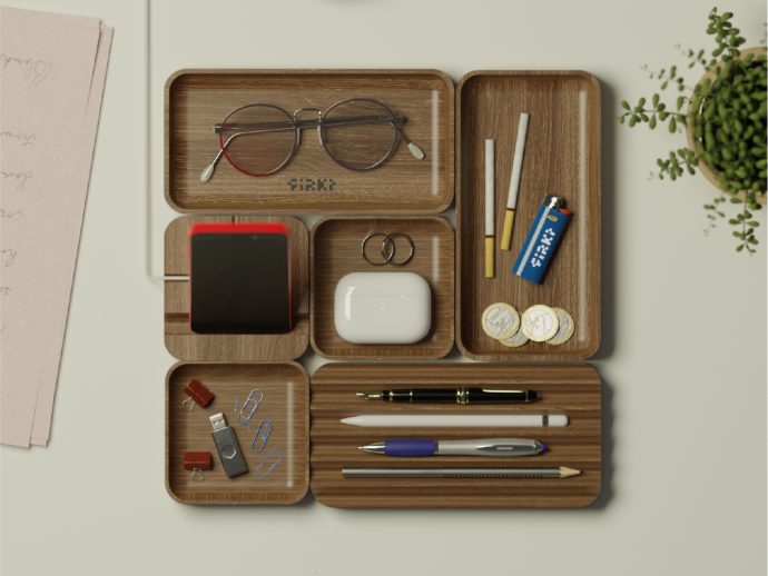 Modular and Stackable Desk Organizer Concept Brings Order and Style to Your Desk