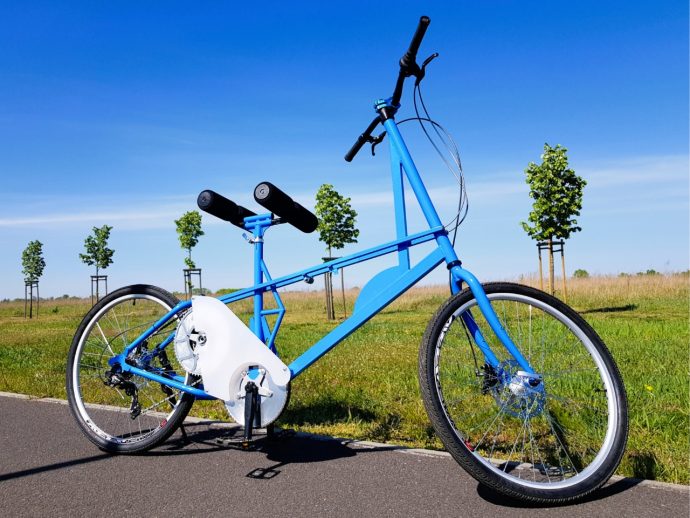 New bike concept brings full body workout to cyclists