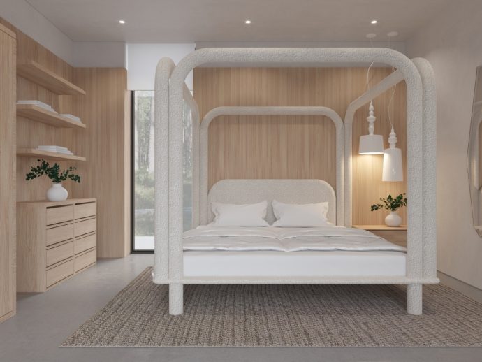 Roundish Bed is a modern design for comfort and play