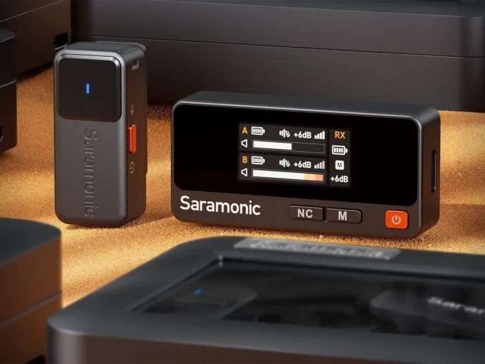 Saramonic Air Wireless Mic Brings Retro-Futuristic Flair to Creators’ Toolkits