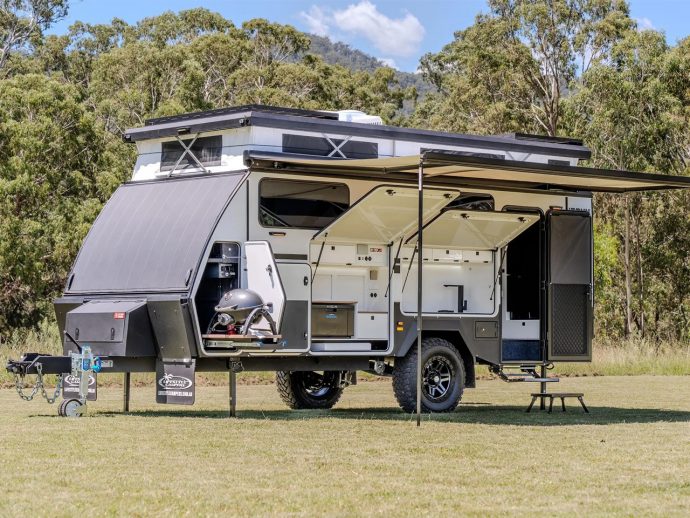 The versatile and off-grid ready Lifestyle Campers Iconn E4 XK trailer is headed stateside