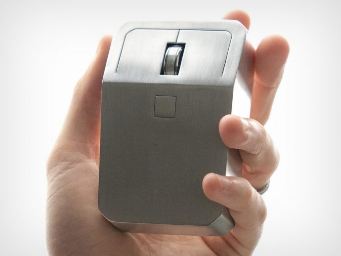 This Cybertruck-inspired aluminium body mouse is designed for precision and durability