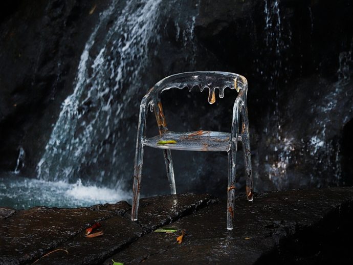 Water Drop Chair is where art, nature, and comfort flow together