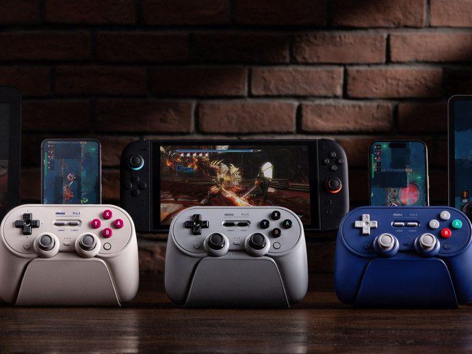 8BitDo Pro 3 controller comes with swappable buttons and cross platform compatibility