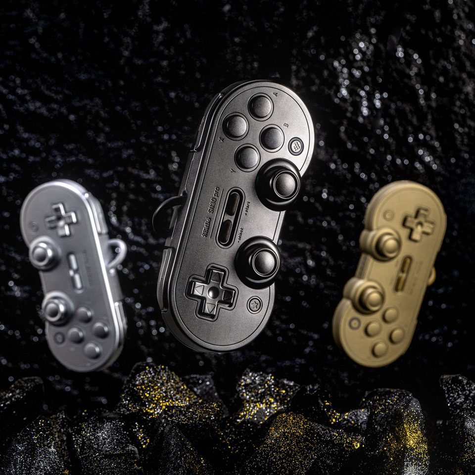 8BitDo-SN30-Pro-Space-Gray-