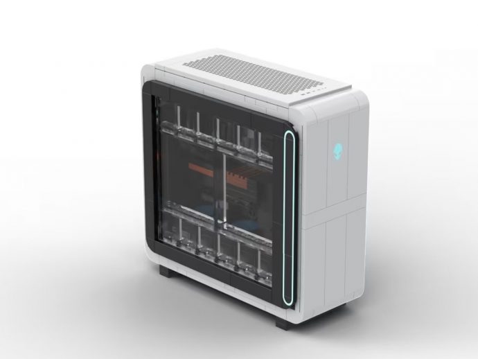 Alienware Area 51 LEGO set is true to the original but literally bricked out of the box