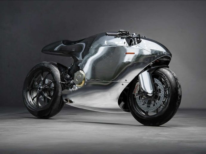 Forget Liquid Glass: This custom Ducati Monster 821 by Bandit9 looks like it’s made from ‘Liquid Metal’