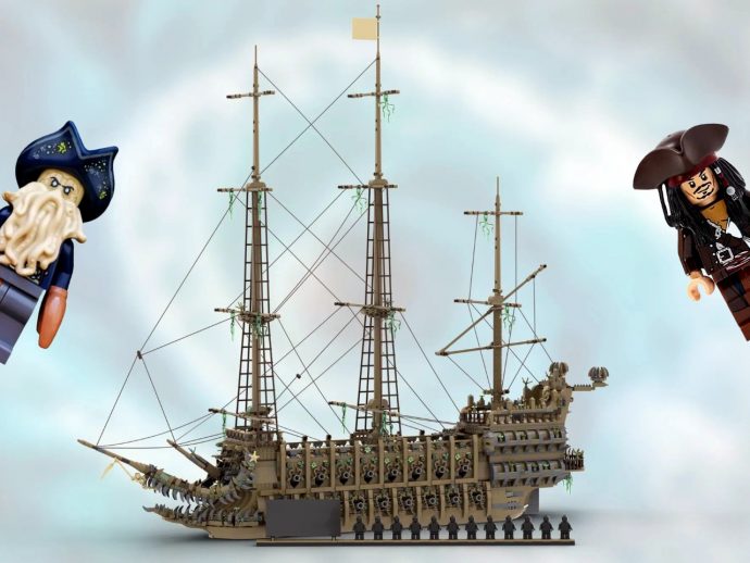 This 4,851-brick LEGO Flying Dutchman build is the box set we truly deserved