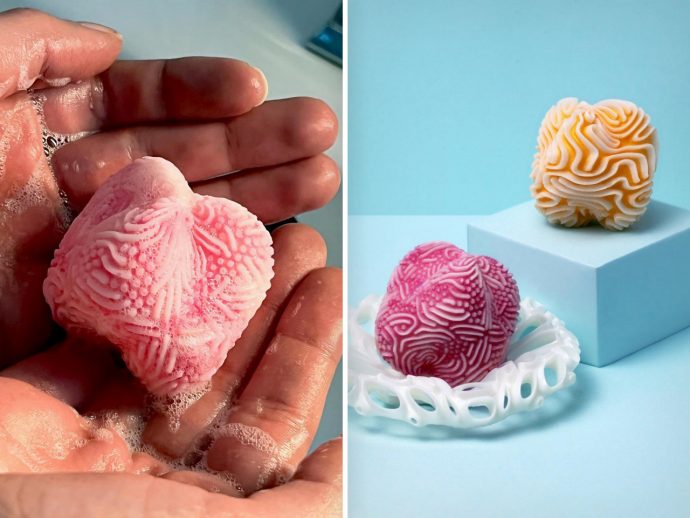 These Coral-inspired Soaps were designed by Algorithms that mimic Nature