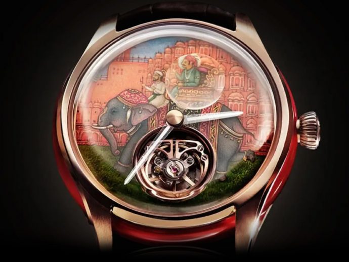 Titan reveals India’s first watch with a Flying Tourbillon and Hand-painted Marble Dial