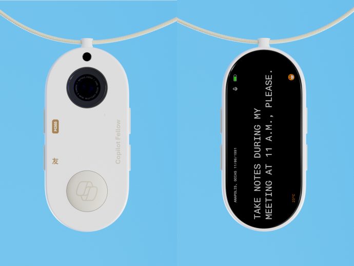 Copilot Fellow Concept is an AI Pendant That Feels More Like a Friend Than a Gadget