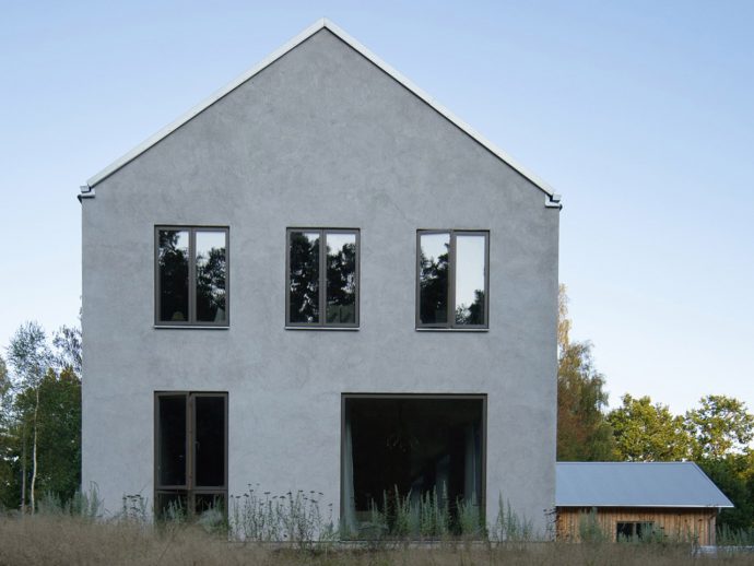 Swedish Forest Home Uses Natural Materials to Create A Timeless & Serene Sanctuary
