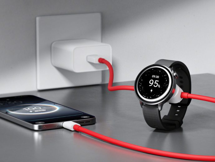 OnePlus launches USB-C cable with POGO Pin connector for charging smartwatch on it