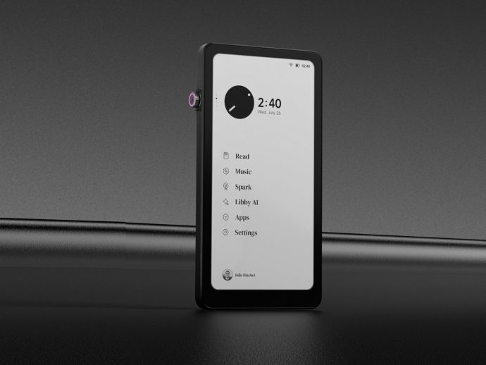 Pocket-sized Krono AI-Powered eReader Blends Minimalist Design and Productivity