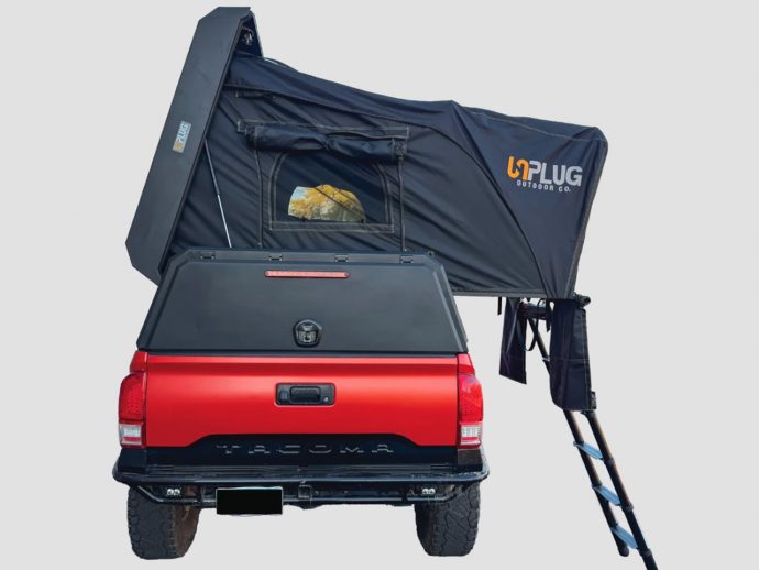 This pickup topper with integrated rooftop tent is winning hearts for its smart design and ease of use