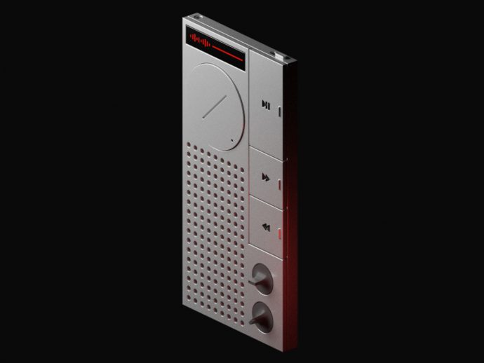 Voice Recorder Concept Brings Teenage Engineering Style To Content Creators