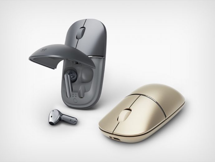 Wireless Mouse with built-in TWS Earbuds? Honor’s latest $37 gadget is either genius or insane