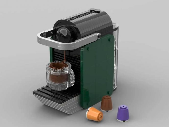 This LEGO Nespresso Machine should help you overcome those caffeine cravings