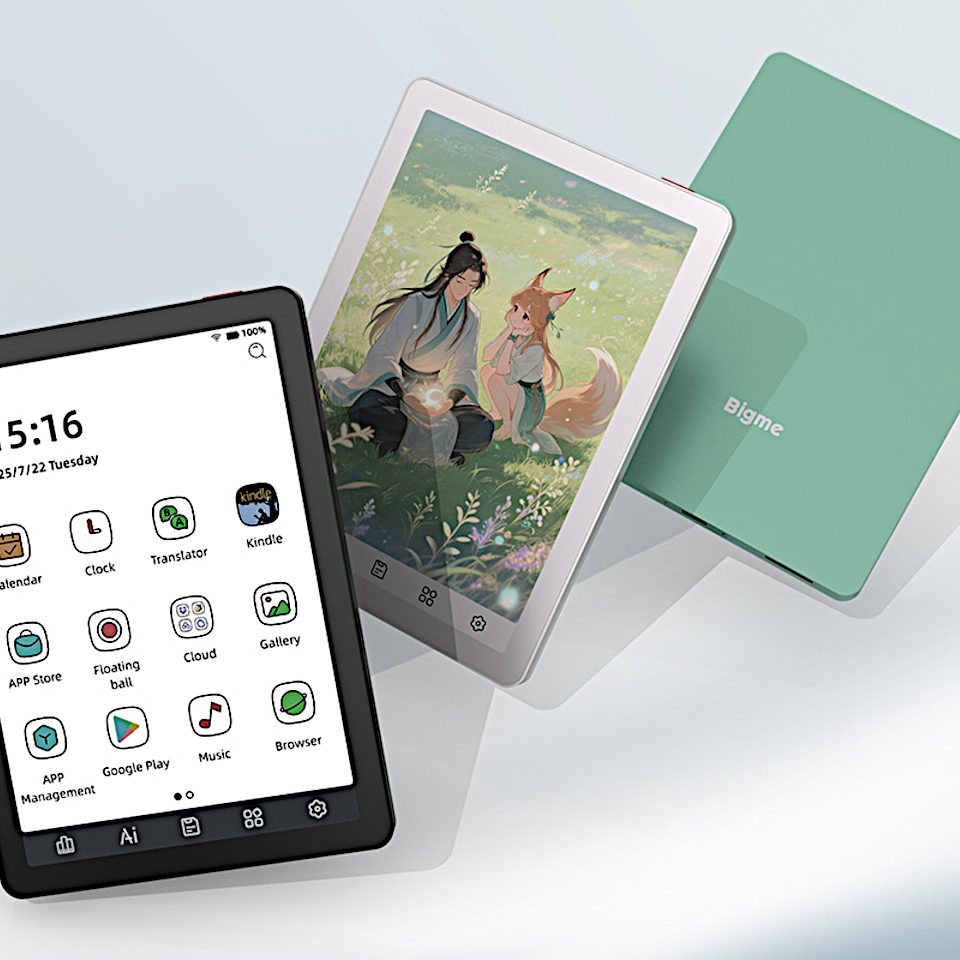 Bigme B6 Color Ereader Packs Android 14 and Touch Buttons for $169