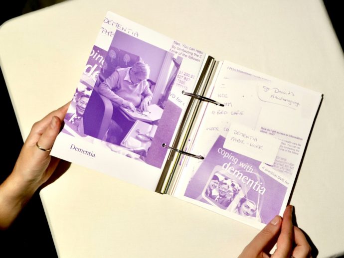 Book uses disappearing ink to shine light on dementia