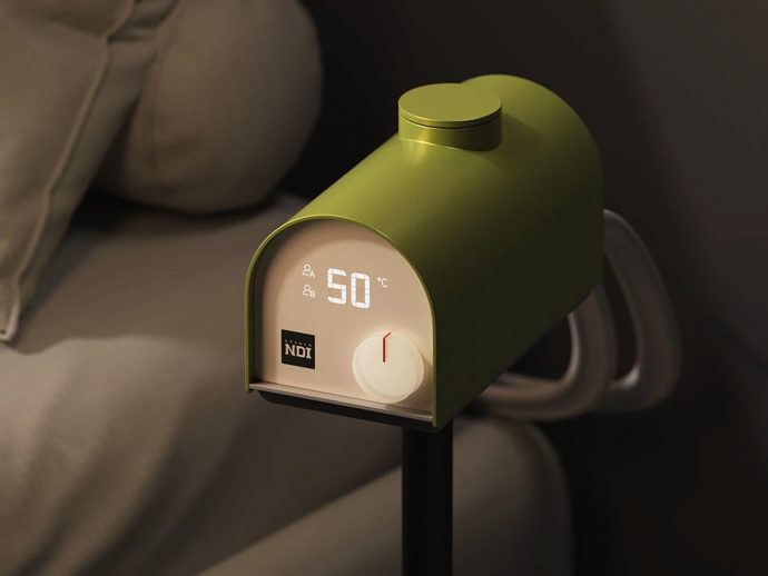 Mailbox-inspired heating system could replace electric blankets with a safer, water-circulating solution