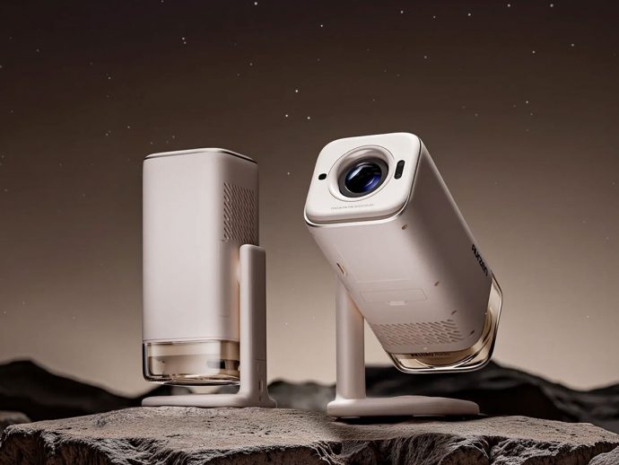 Aurzen’s $299 Portable Projector transforms any surface into a massive 250-inch Display