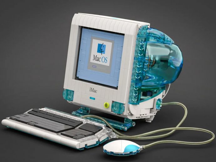 This LEGO iMac G3 in Bondi Blue is the most nostalgic brickset you’ll see today