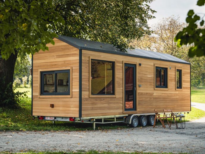 Finally, A Family-Friendly Tiny Home Where No One Sleeps In A Loft