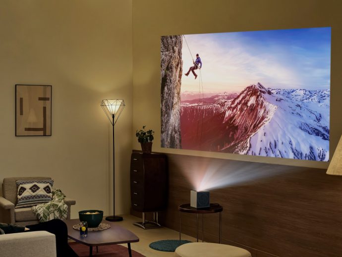 LG CineBeam S UST Projector Blends Minimalism With 4K Magic