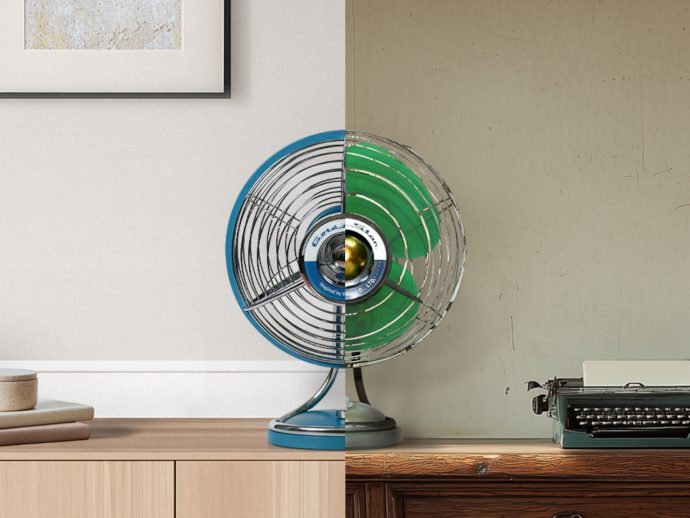 LG Heritage Fan Revives Goldstar’s Iconic Design for Modern Homes