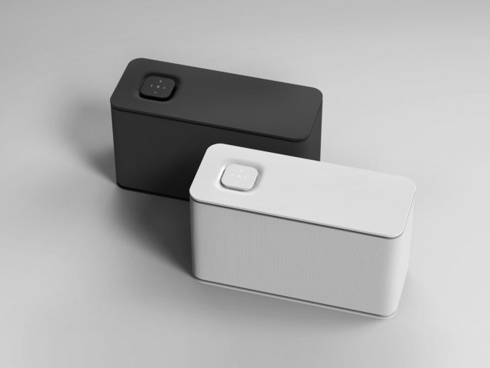 LJUD Speaker Concept Unifies Minimalist Design With an Integrated Remote