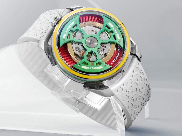 MB&F collaborates with artist Yinka Ilori for colourful trio of M.A.D.1S ‘Grow Your Dreams’ watches