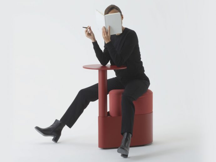 Pony Seat and Table Lets You Saddle Up for Creative Work